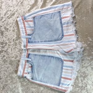 American eagle/size 2/multicolor stripes